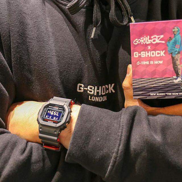 Сотрудничество G-SHOCK с самой успешной виртуальной музыкальной группой Gorillaz.